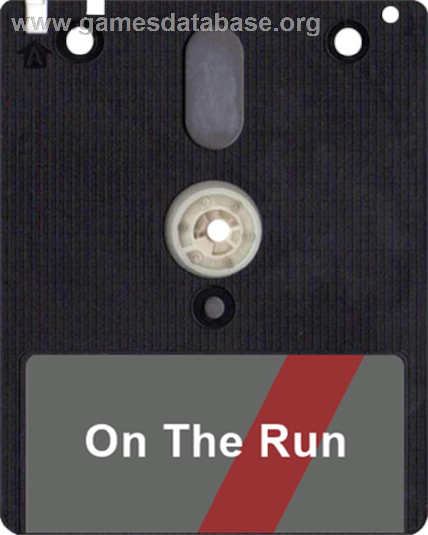 On The Run - Amstrad CPC - Artwork - Disc